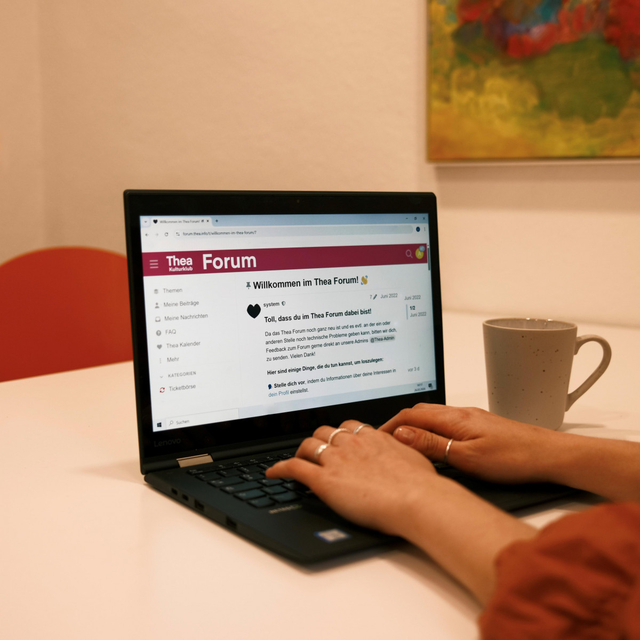 Thea Forum, vernetzen, austauschen
