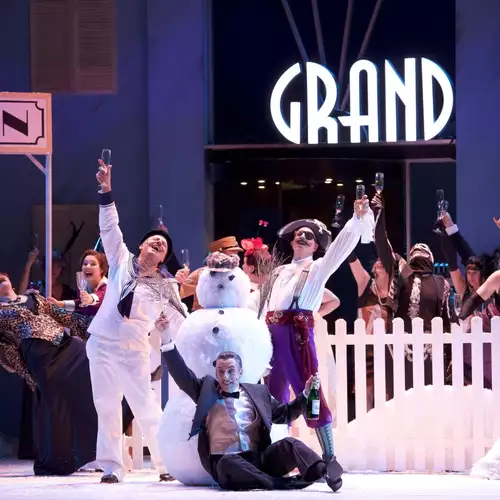 Drei Männer im Schnee - Gärtnerplatztheater München