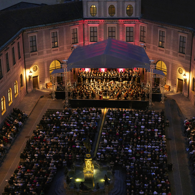 Brunnenhof der Münchner Residenz
