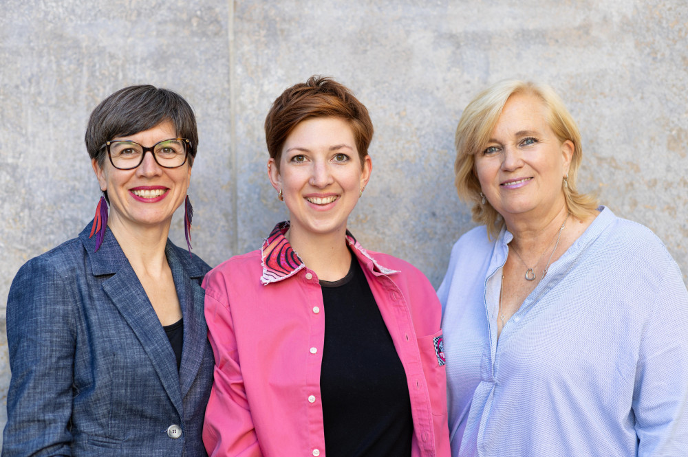 Jennifer Becker, Melanie Franz, Dr. Tamara Karpf / Foto: Daniela Pfeil