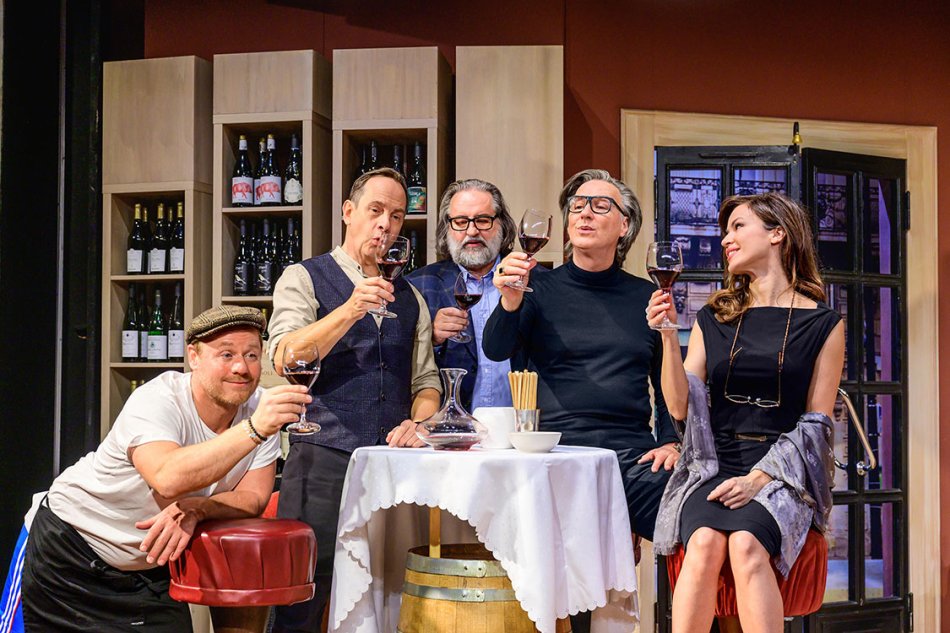 Weinprobe f&uuml;r Anf&auml;nger in der Kom&ouml;die im Bayerischen Hof M&uuml;nchen