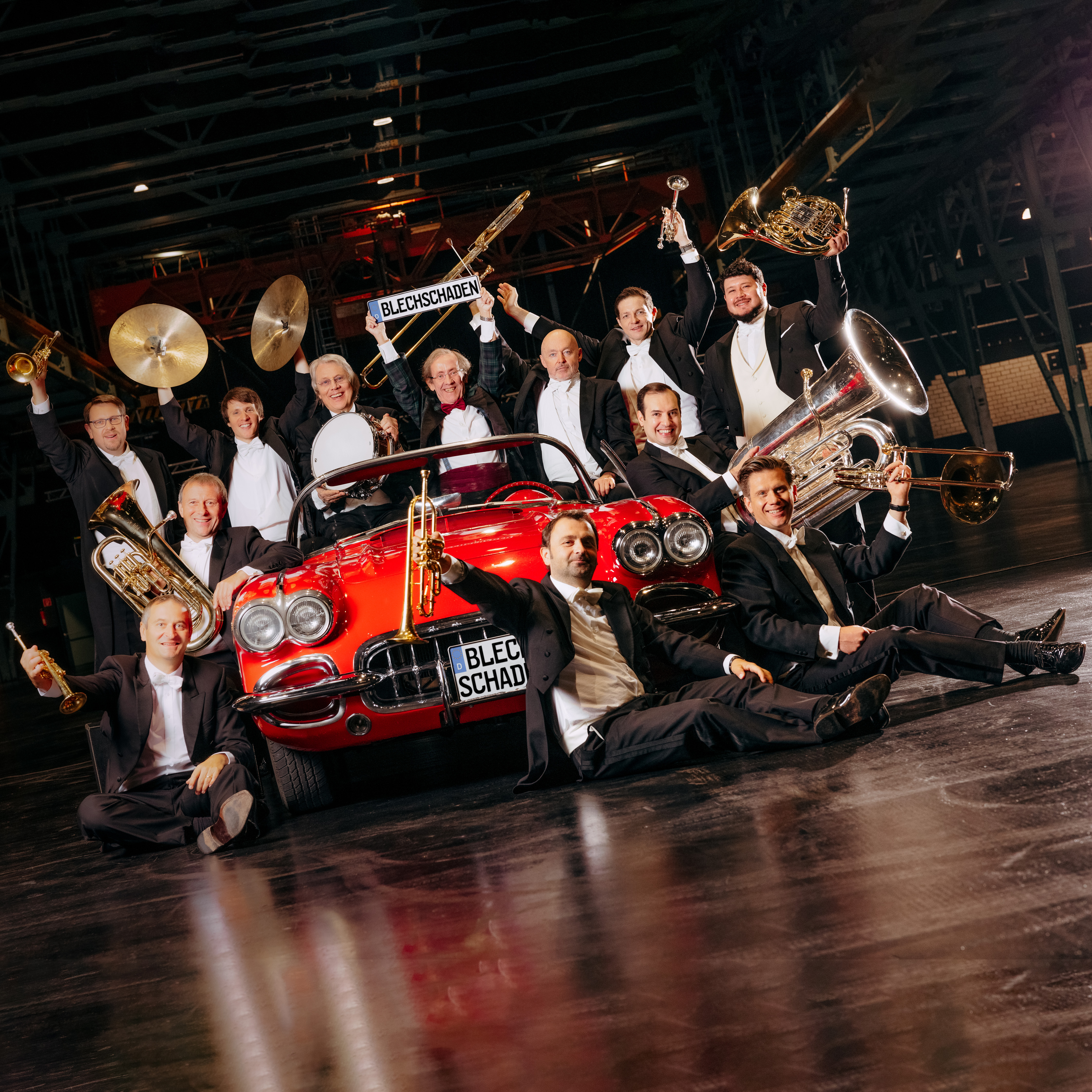 Blechschaden, Brunnenhof München