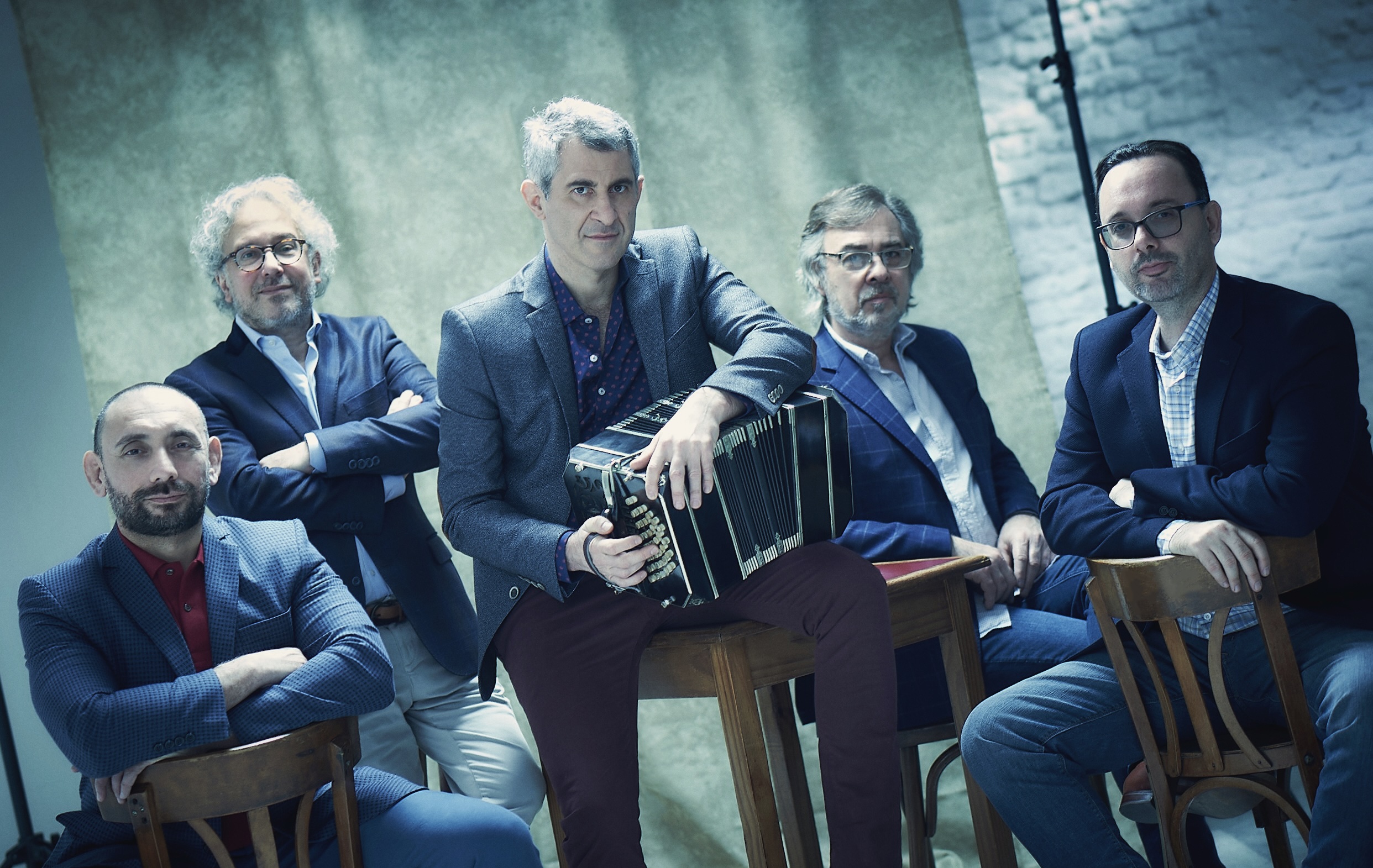 Das Quinteto Astor Piazzolla spielt im Prinzregententheater München