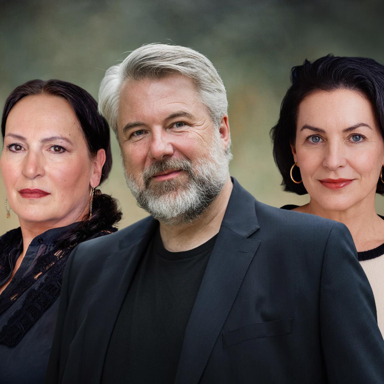Dieter Fischer, Ursula Maria Burkhart, Marisa Burger, Kur Royal, Kom&ouml;die im Bayerischen Hof M&uuml;nchen