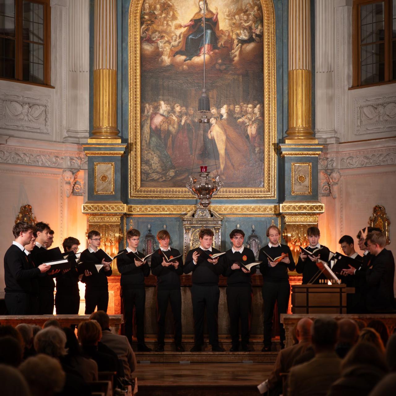 Die Augsburger Domsingknaben pr&auml;sentieren gregorianische Chor&auml;le bei der Residenzwoche 2026 in M&uuml;nchen