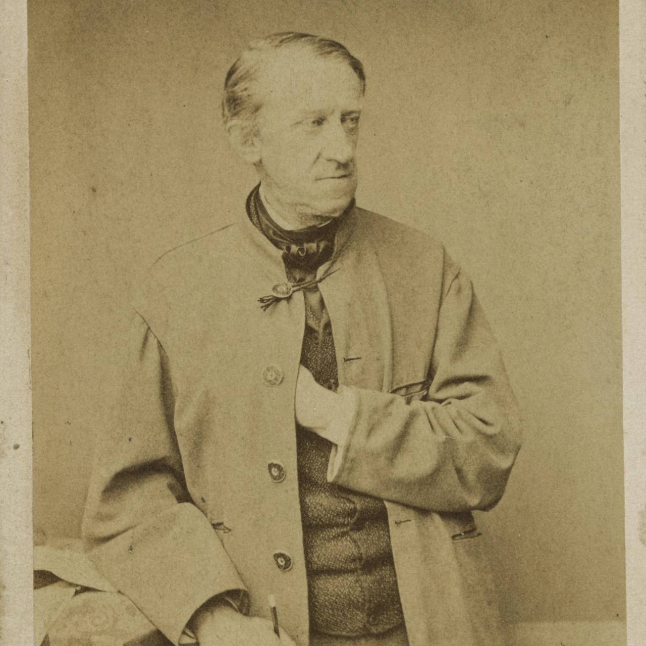 Graf Franz von Pocci, vor 1876, Sammlung M&uuml;nchner Marionettentheater
