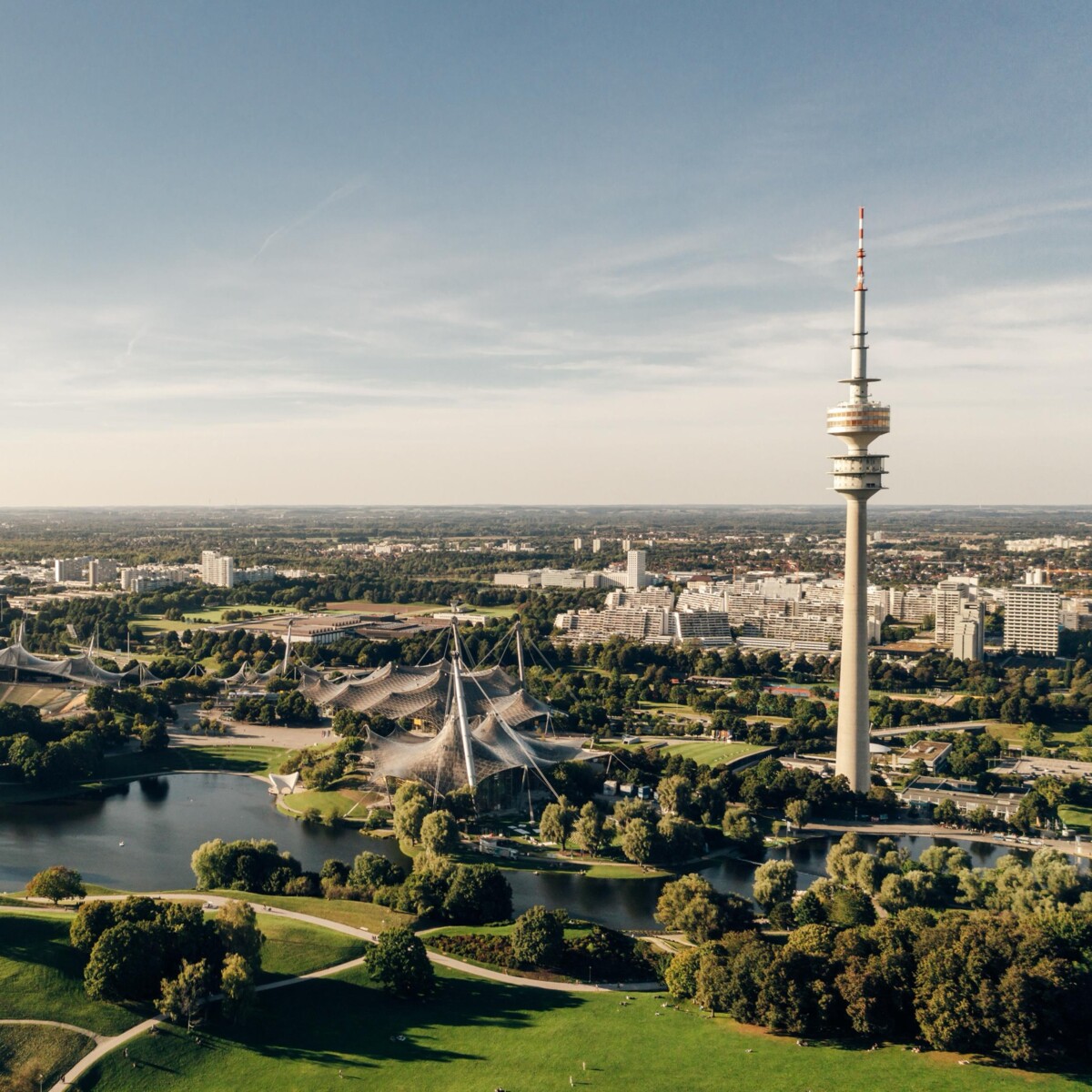 Radtour München, Olympiapark München, Thea Community